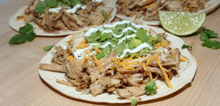 Mojo Pork Tacos made with savory slow cooked pork! Easy, simple, and perfectly delicious.