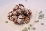 Thin Mint Crinkle Cookies are fun and delicious for anytime, but especially the holidays! | #ChristmasCookies week | BearandBugEats.com