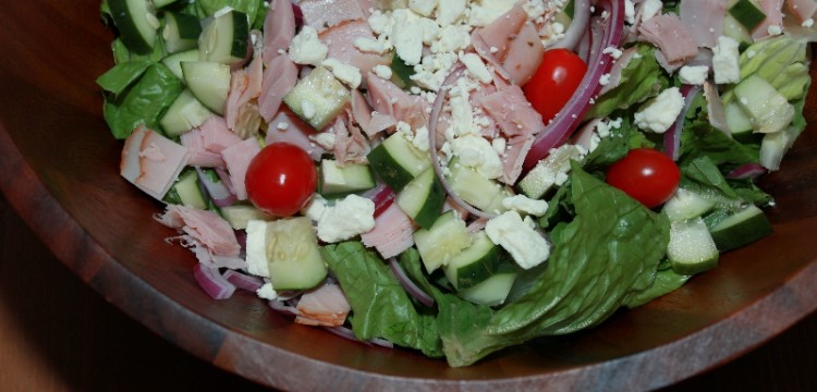 Greek Salad with Balsamic Dressing | salad recipes | healthy recipes