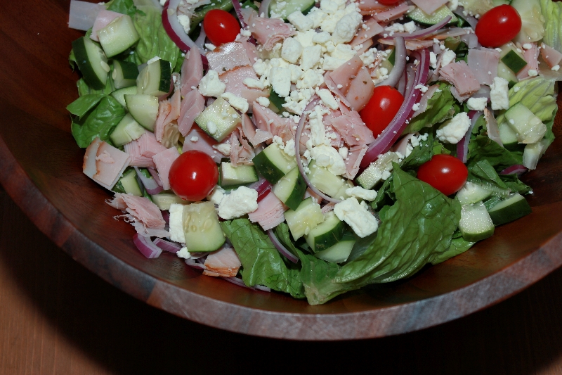 Greek Salad with Balsamic Dressing | salad recipes | healthy recipes