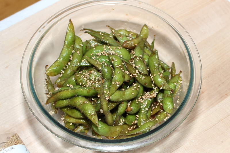 Teriyaki Garlic Edamame