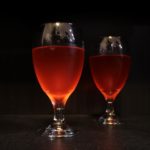 Chilled Dragon's Blood, an adult-ready punch for your next Halloween party! BearandBugEats.com