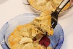 Savory Turkey Apple Brie Galette is a great way to elevate leftover turkey! Straightforward and elegant, serve this recipe at home or at parties! | turkey recipes | pie recipes | BearandBugEats.com