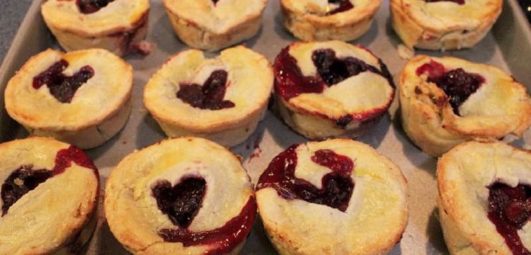 Mixed Berry Mini Pies