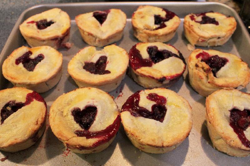 Mixed Berry Mini Pies